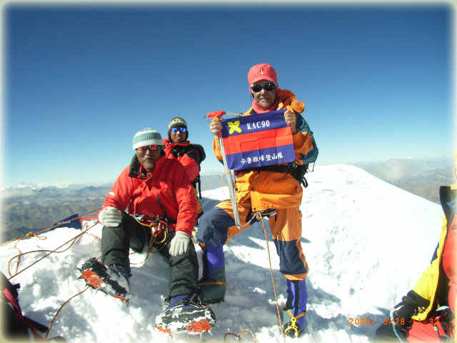 チベットヒマラヤ・カルション峰(6,674m)　登山記録
