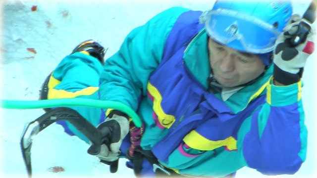 Ice Climbing On Kirizumi Onsen, 2011